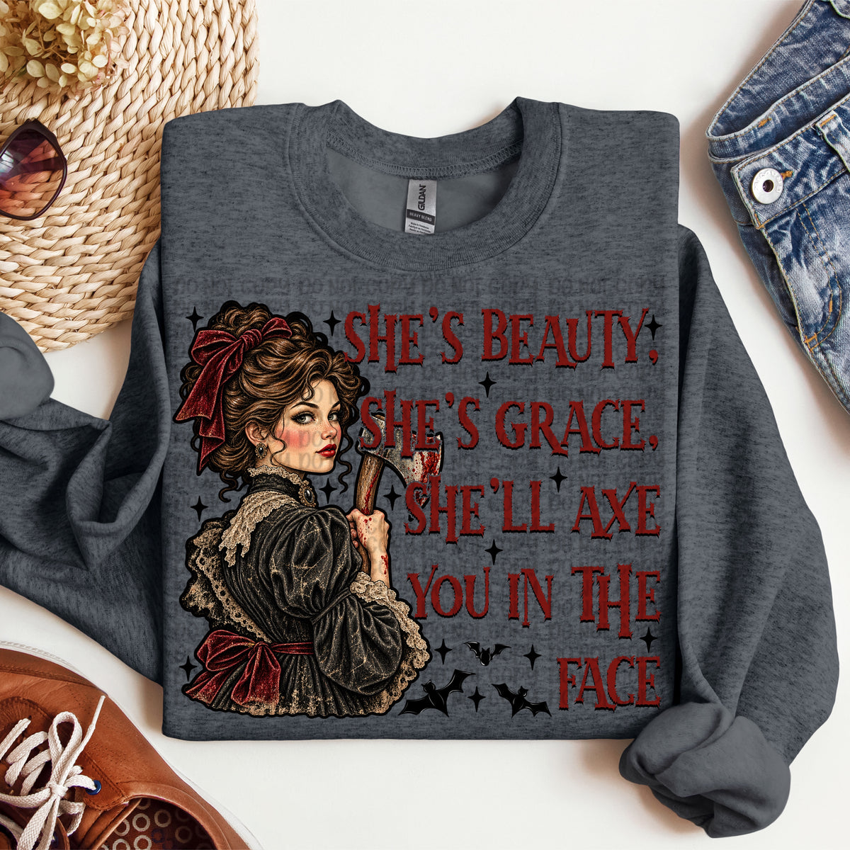 She's beauty She's Grace (VP) DTF Transfer