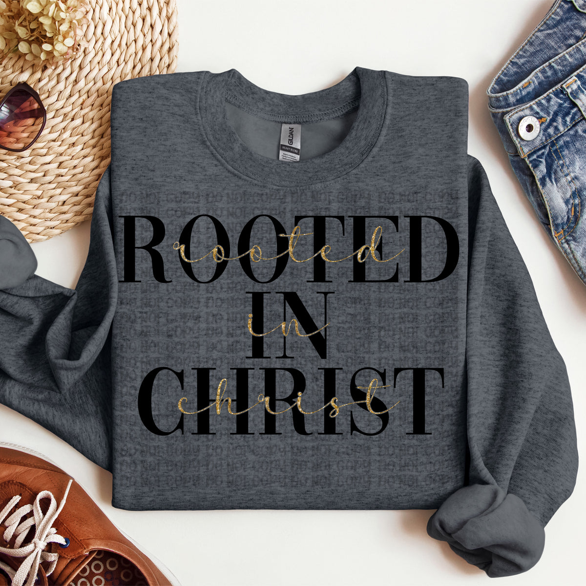 Rooted In Christ (VP) DTF Transfer