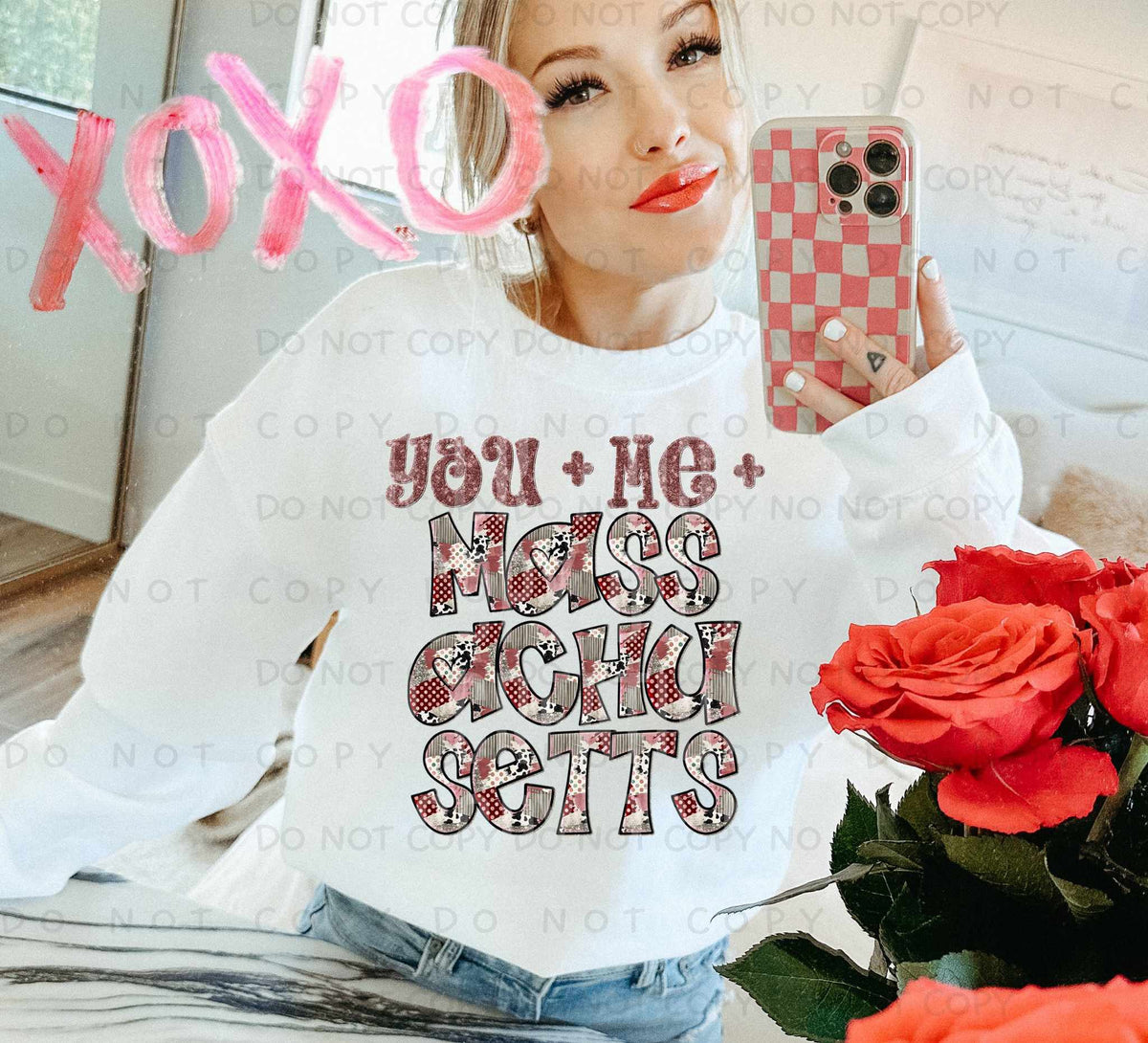 You + Me + Massachusetts (Caplinger) 78000 DTF Transfer