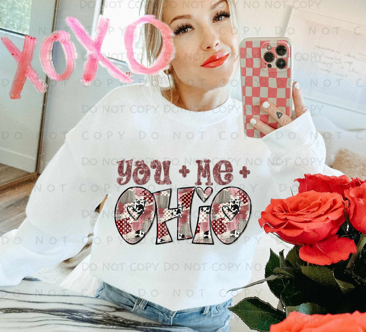 You + Me + Ohio (Caplinger) 78001 DTF Transfer