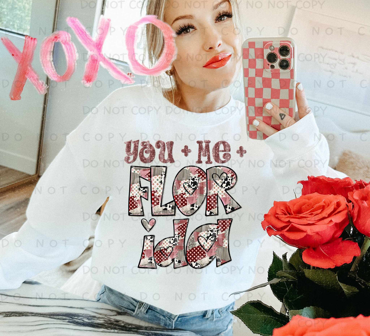 You + Me + Florida (Caplinger) 78009 DTF Transfer