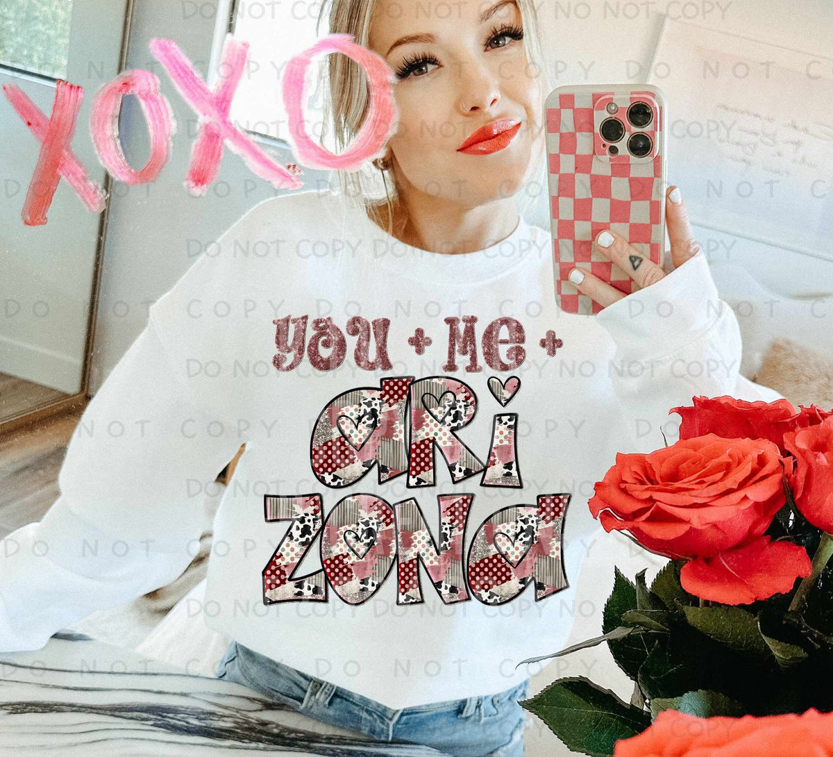You + Me + Arizona (Caplinger) 78015 DTF Transfer