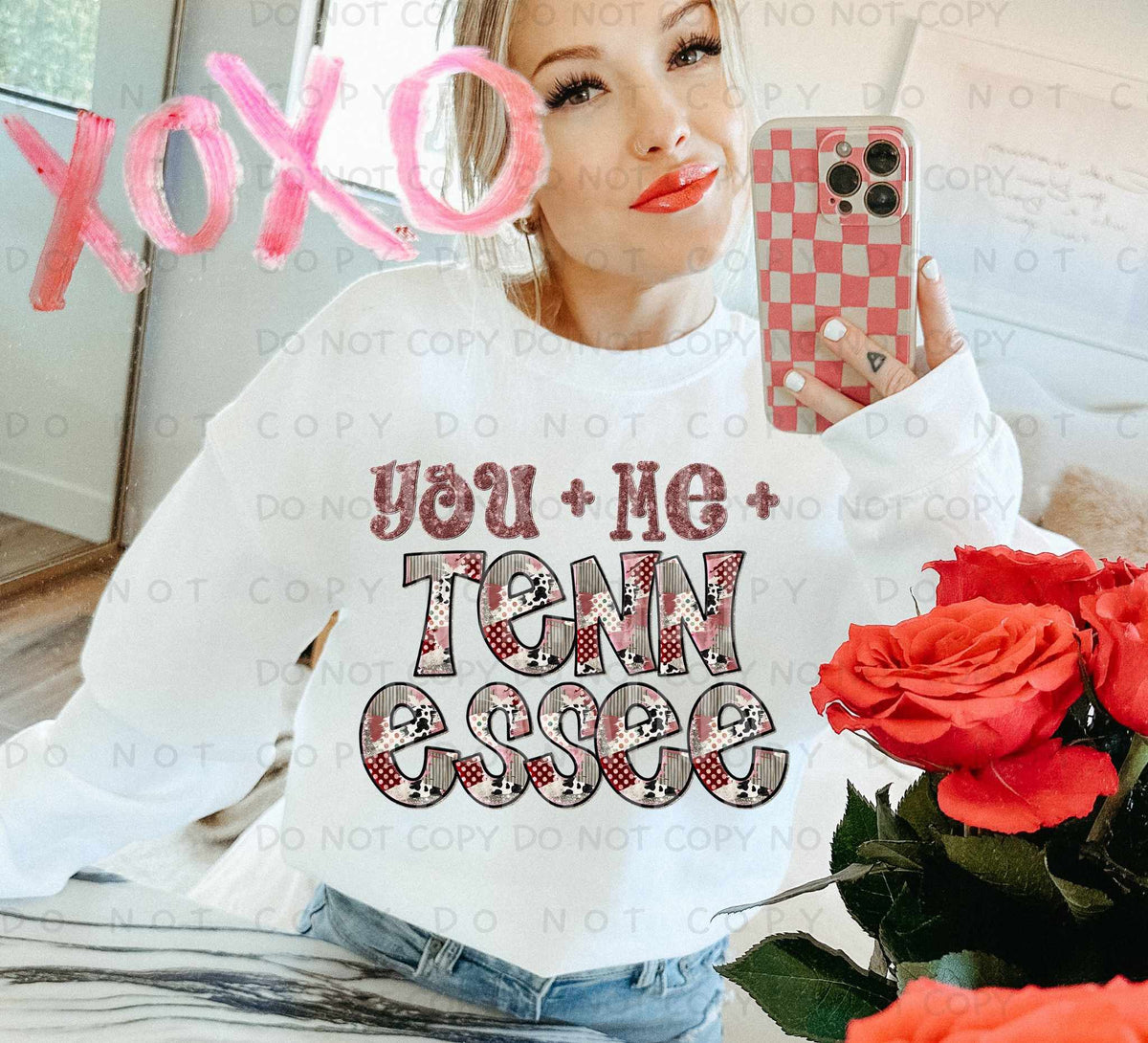 You + Me + Tennessee (Caplinger) 78035 DTF Transfer