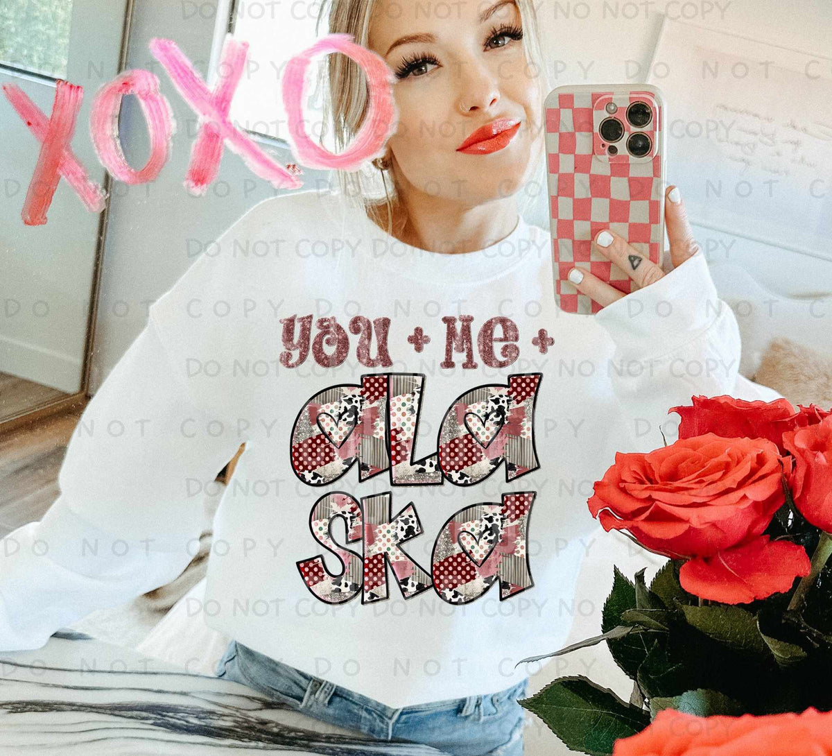 You + Me + Alaska (Caplinger) 78037 DTF Transfer