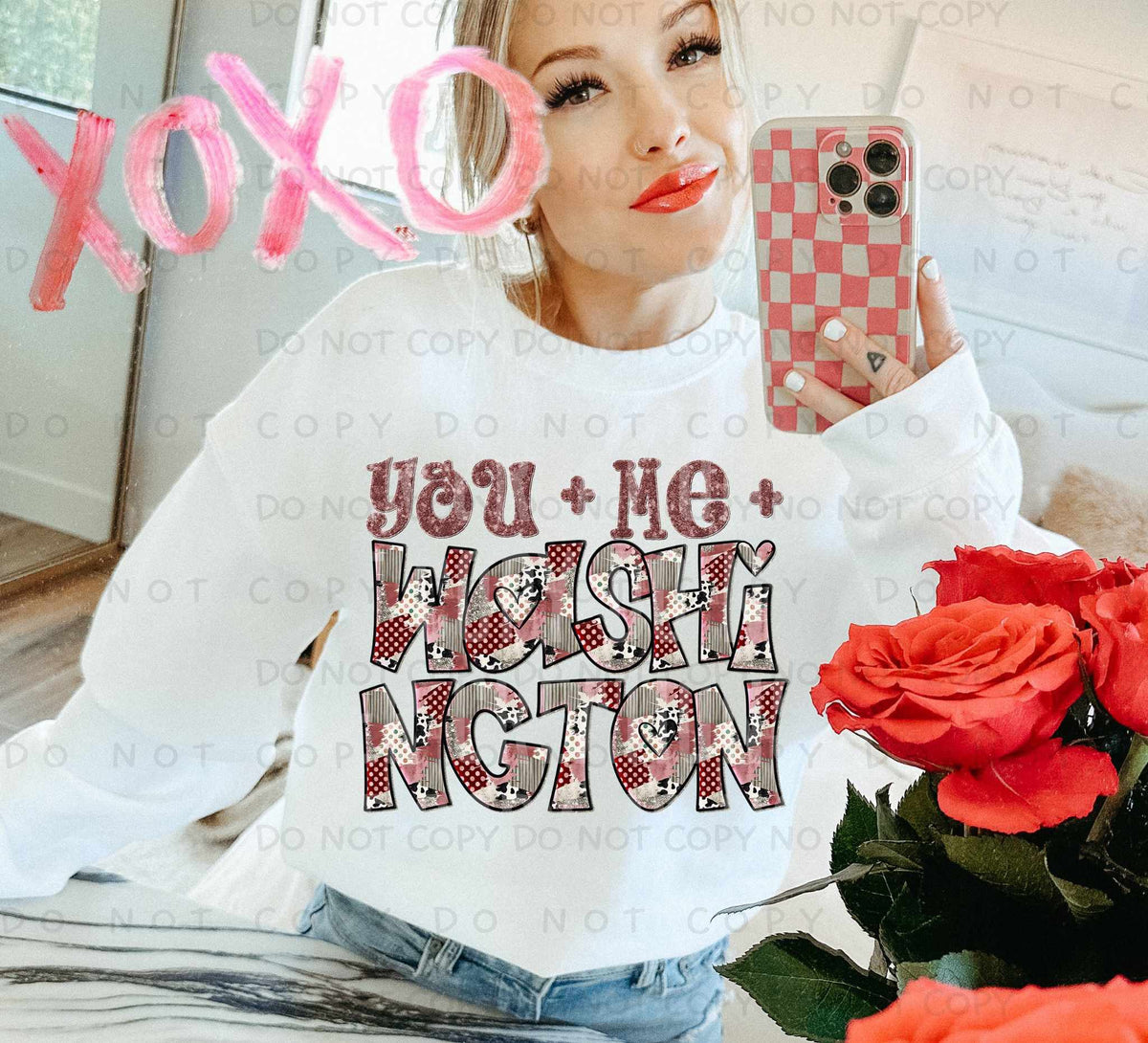 You + Me + Washington (Caplinger) 78040 DTF Transfer