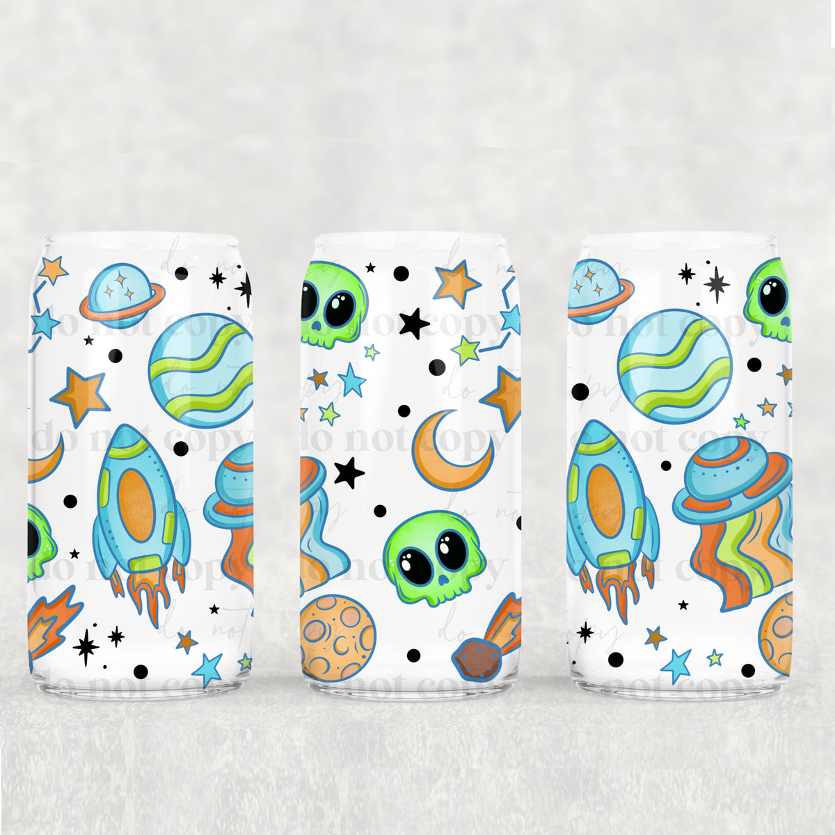 1626 aliens (CSC) UV DTF WRAP