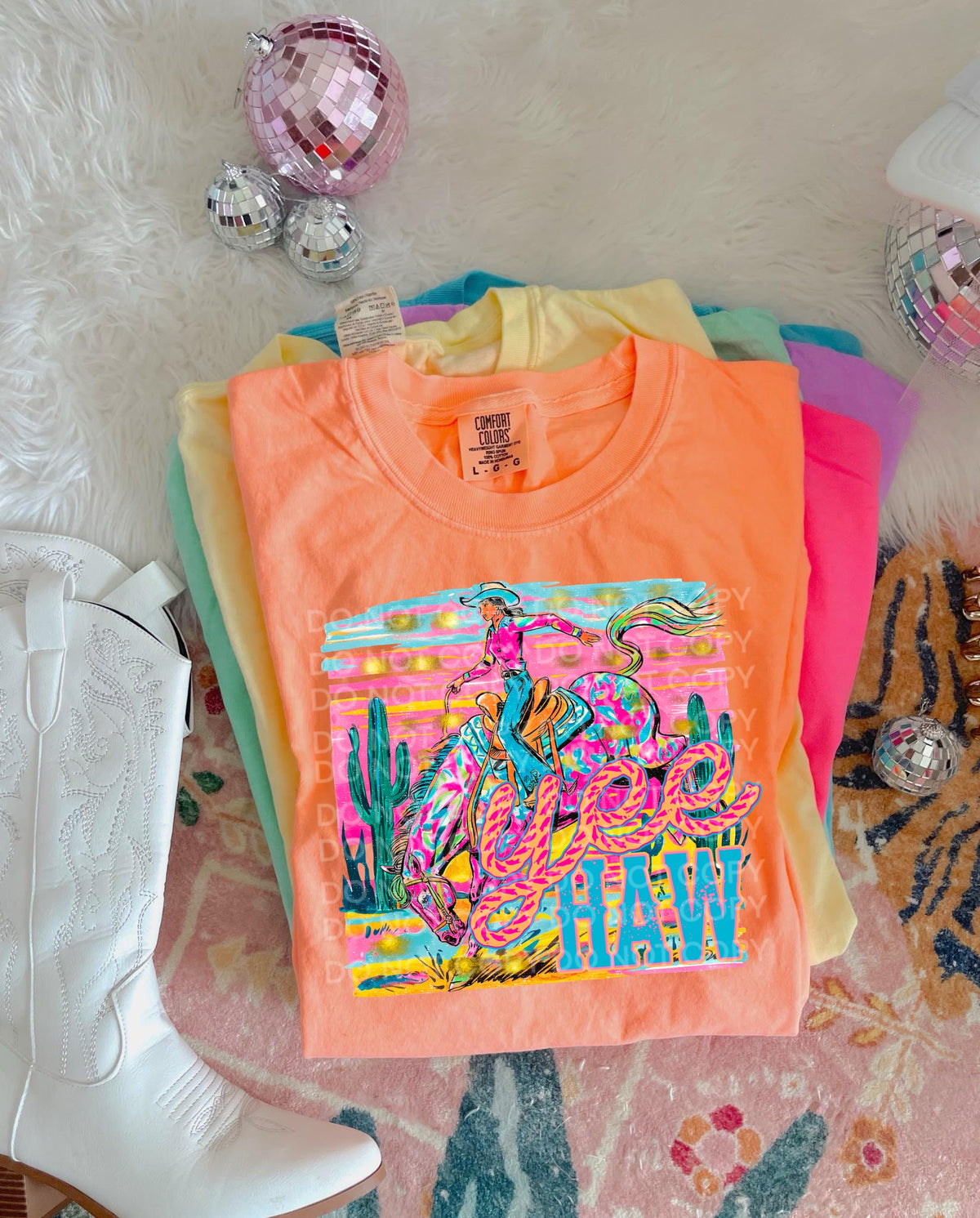 Yee Haw Horse (SCG) DTF transfer