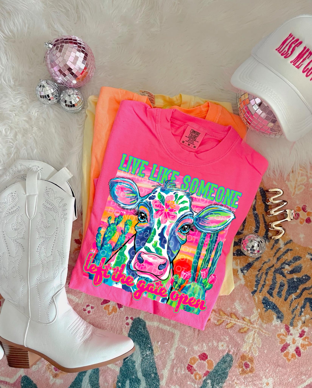 Live like someone left the gate open (SCG) DTF transfer