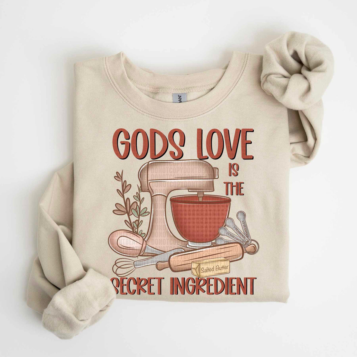 Gods Love Is The Secret Ingredient (SDD) 78089 DTF Transfer
