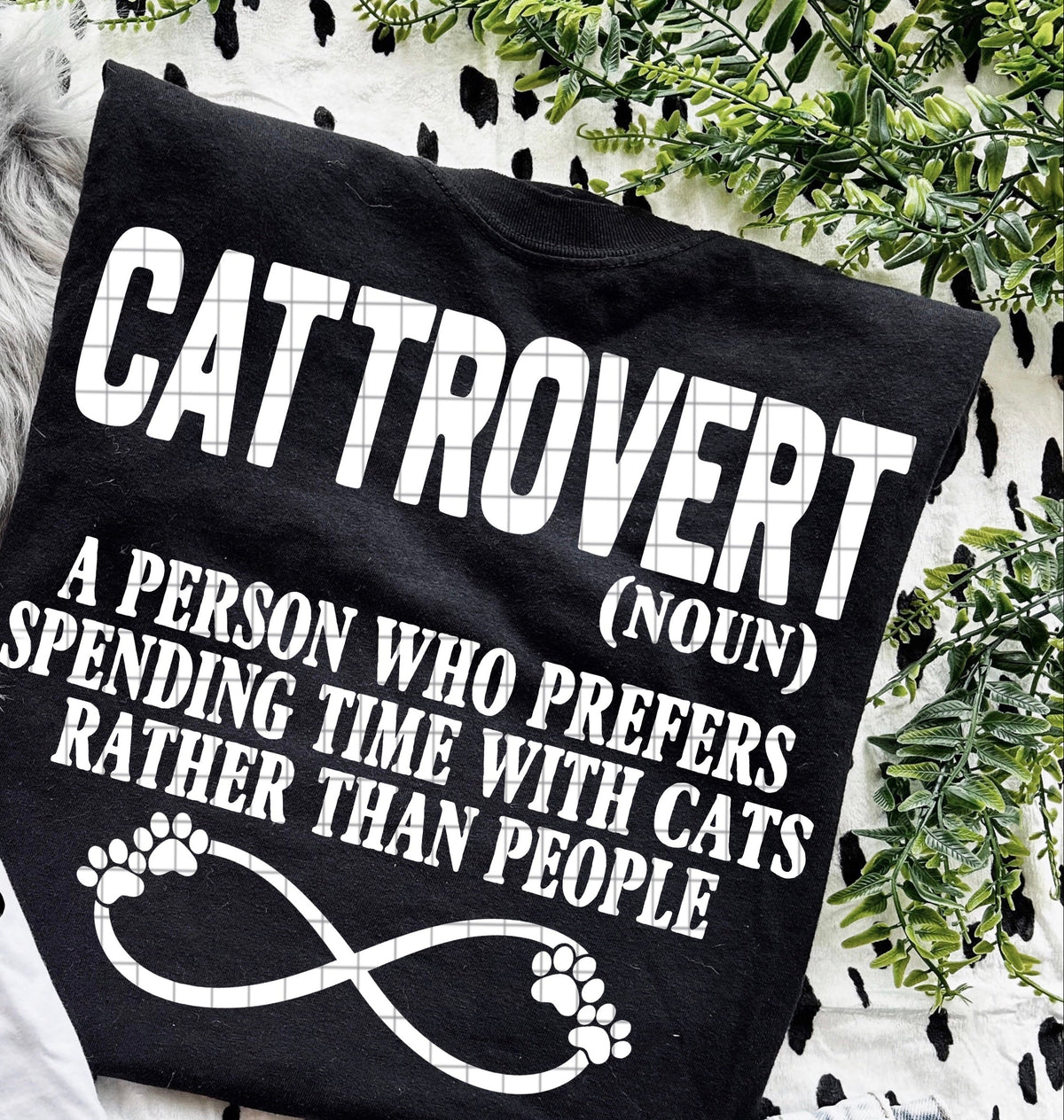 Cattrovert WHITE (DD) DTF Transfer