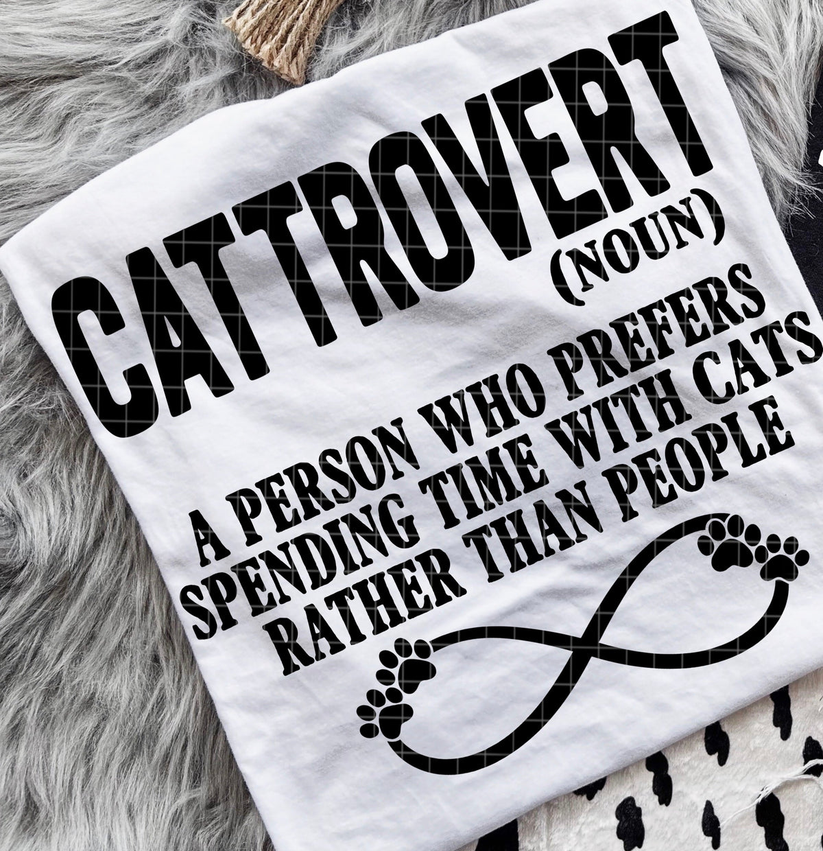 Cattrovert BLACK (DD) DTF Transfer