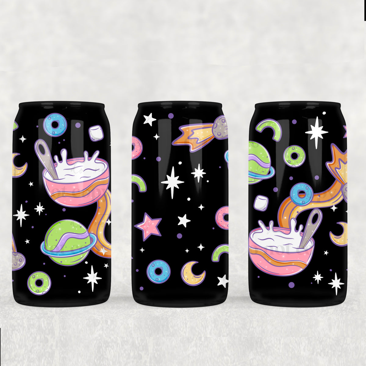 1670 cereal and planets (CSC) UV DTF WRAP