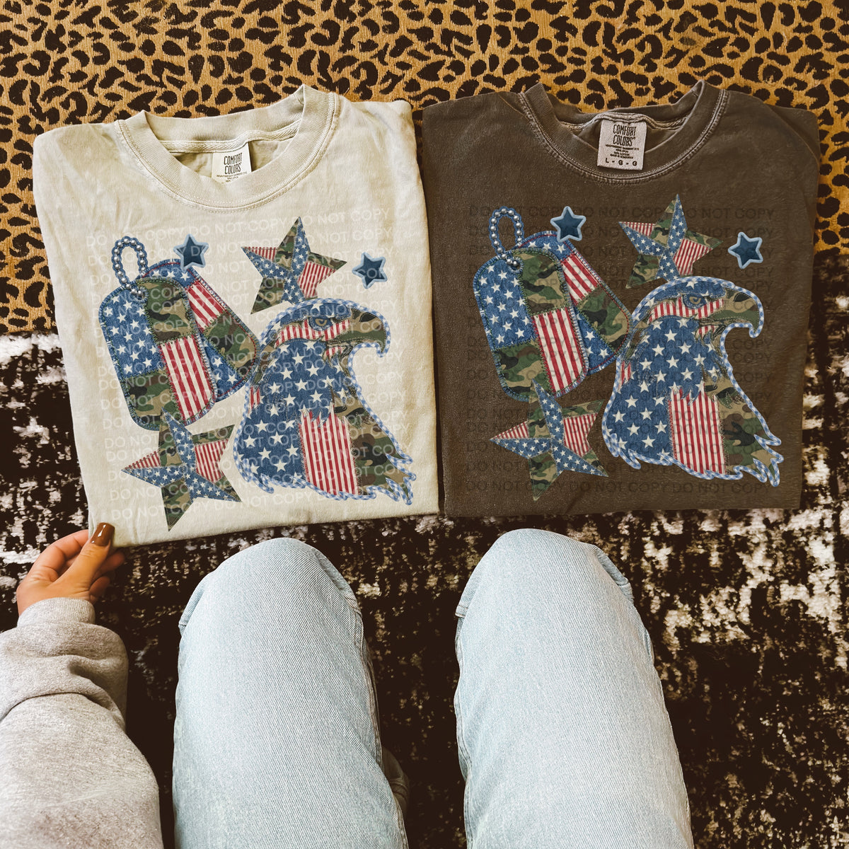 Camo patriotic items (SCG) DTF transfer