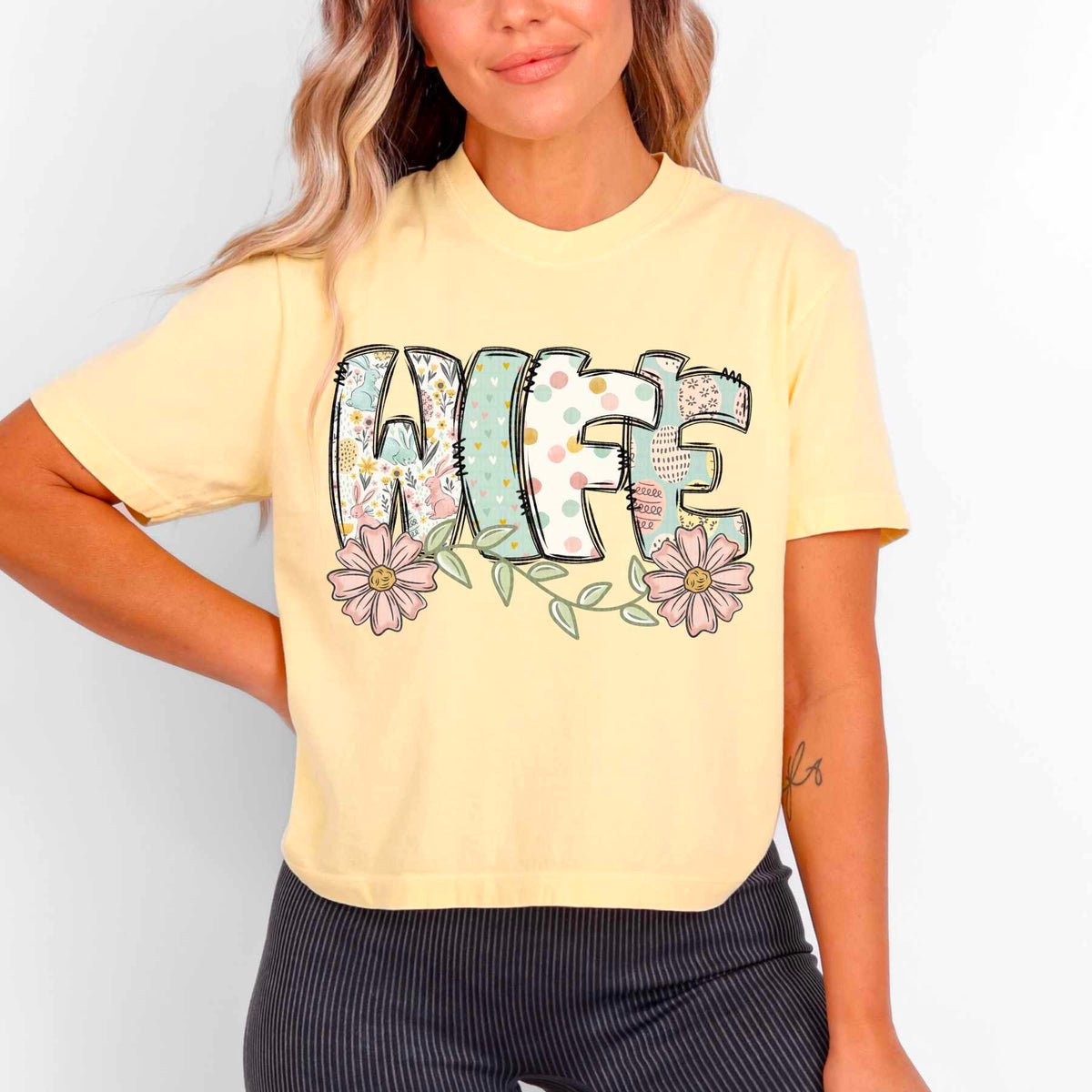Wife With Flower (SDD) 78106 DTF Transfer