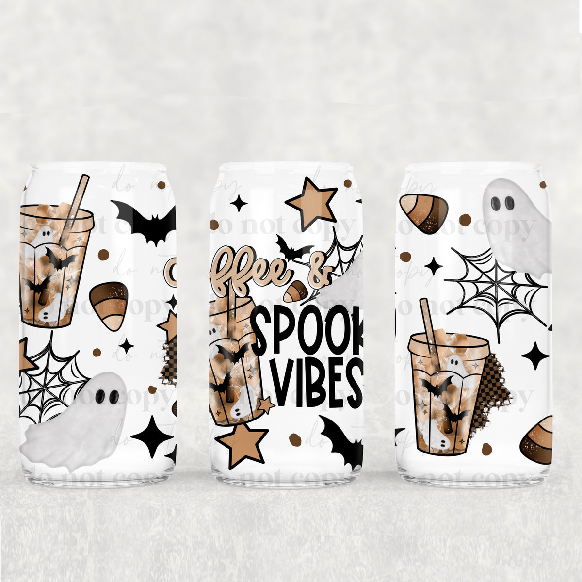 1692 coffee and spooky vibes (CSC) UV DTF WRAP