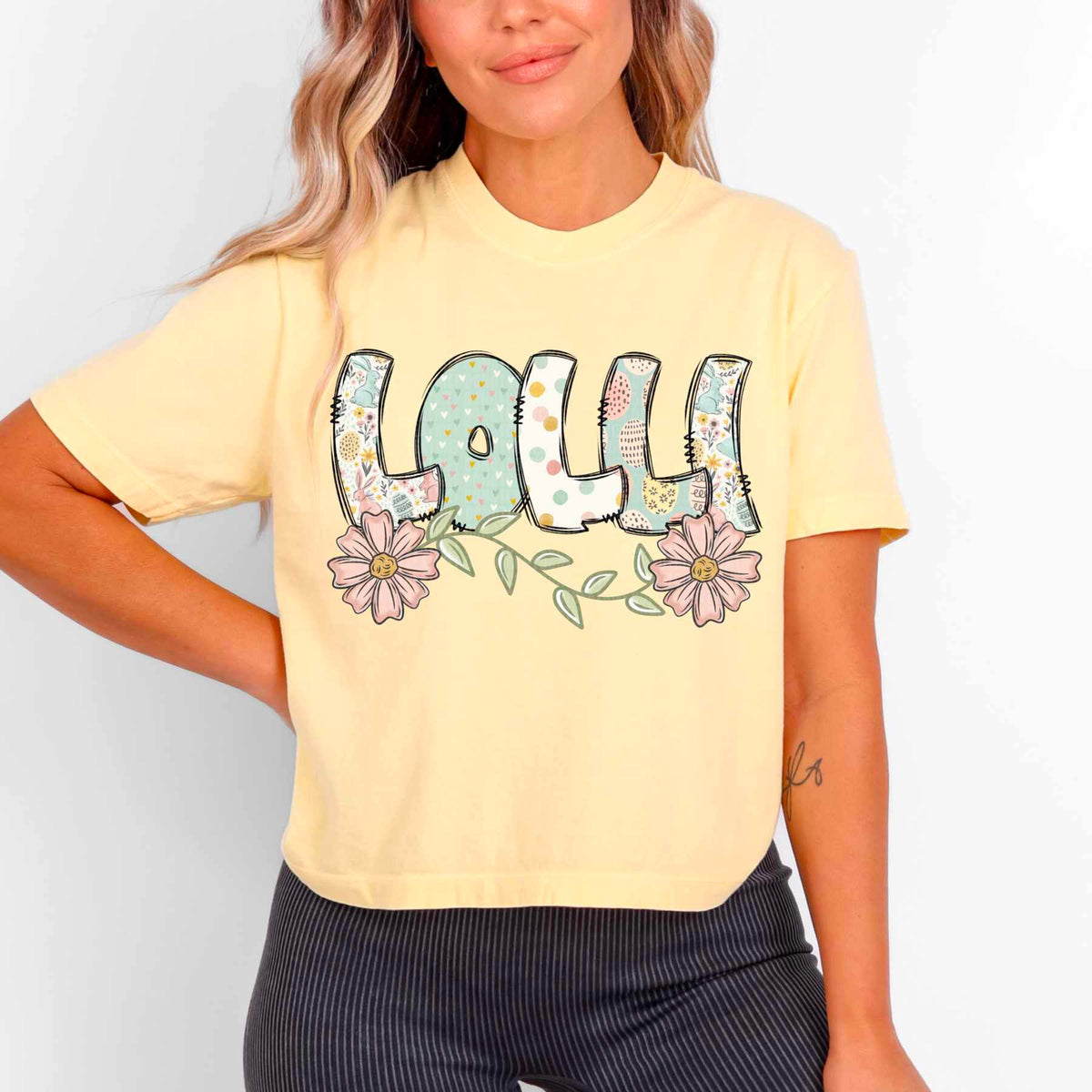 Lolli With Flower (SDD) 78115 DTF Transfer