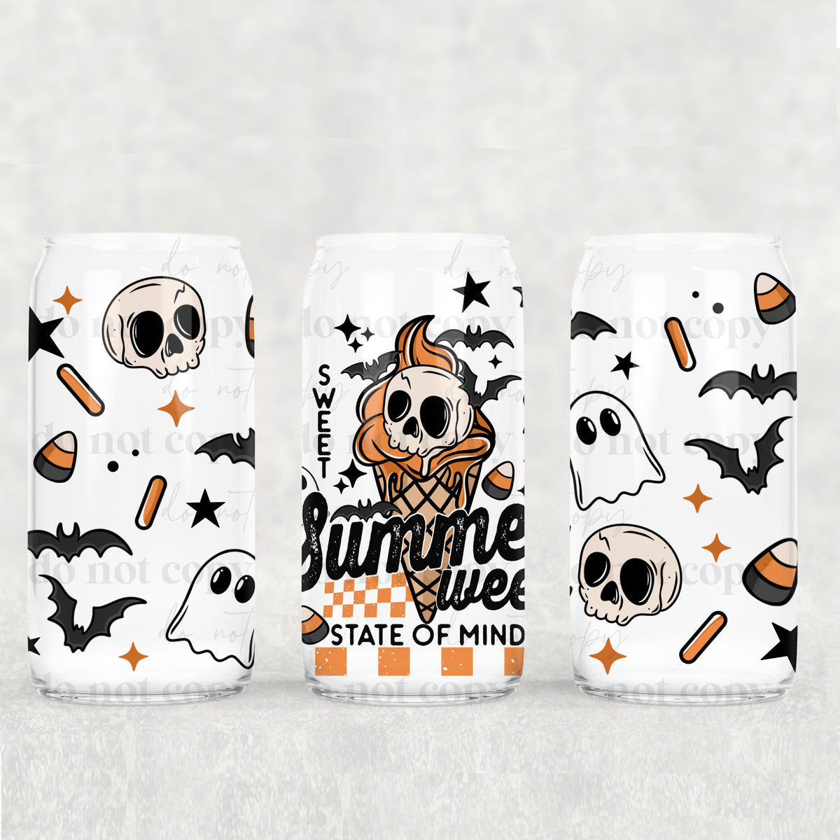 1702 sweet scary summer ween (CSC) UV DTF WRAP