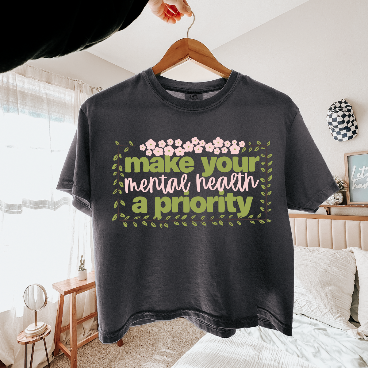 Make your mental health a priority (Two Peas) DTF Transfer