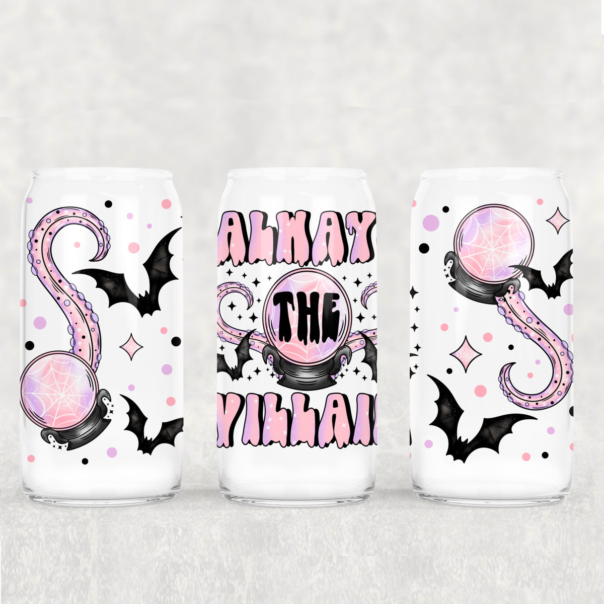 1759 always the villain (CSC) UV DTF WRAP
