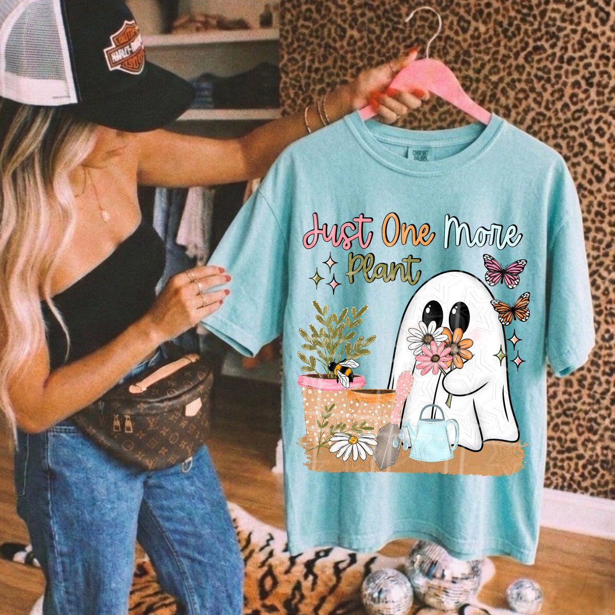 Just one more plant ghost (Virgo) DTF Transfer