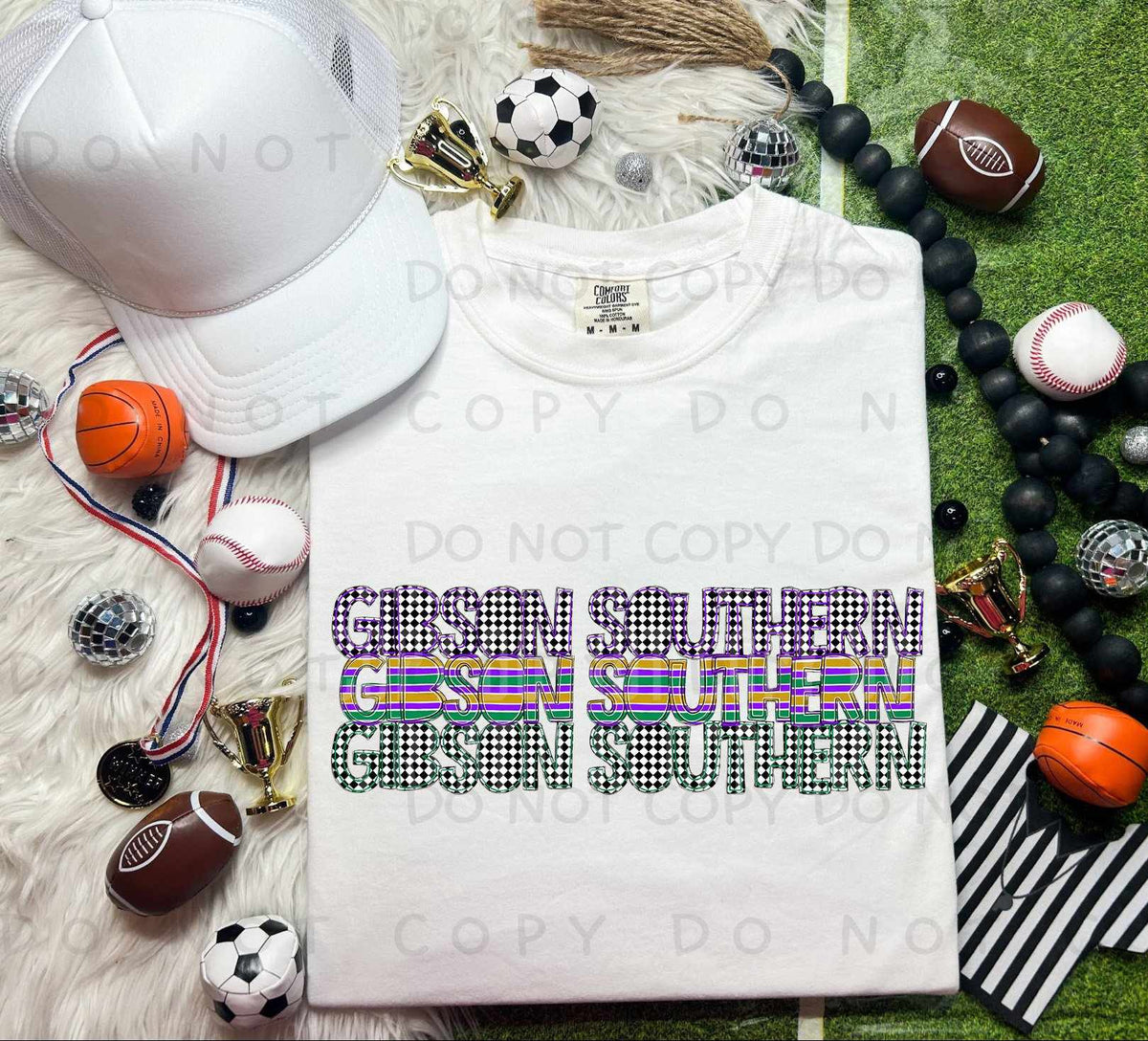 Gibson Southern St Patrick's Day Mascot Stacked 78164 DTF Transfer