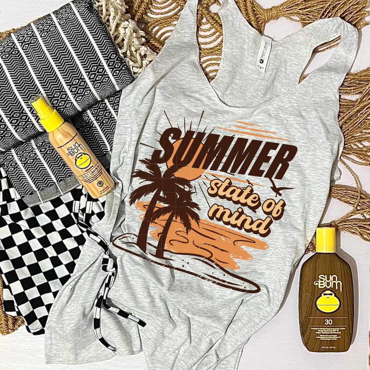 Summer state of mind (CSC) 106984 DTF transfer