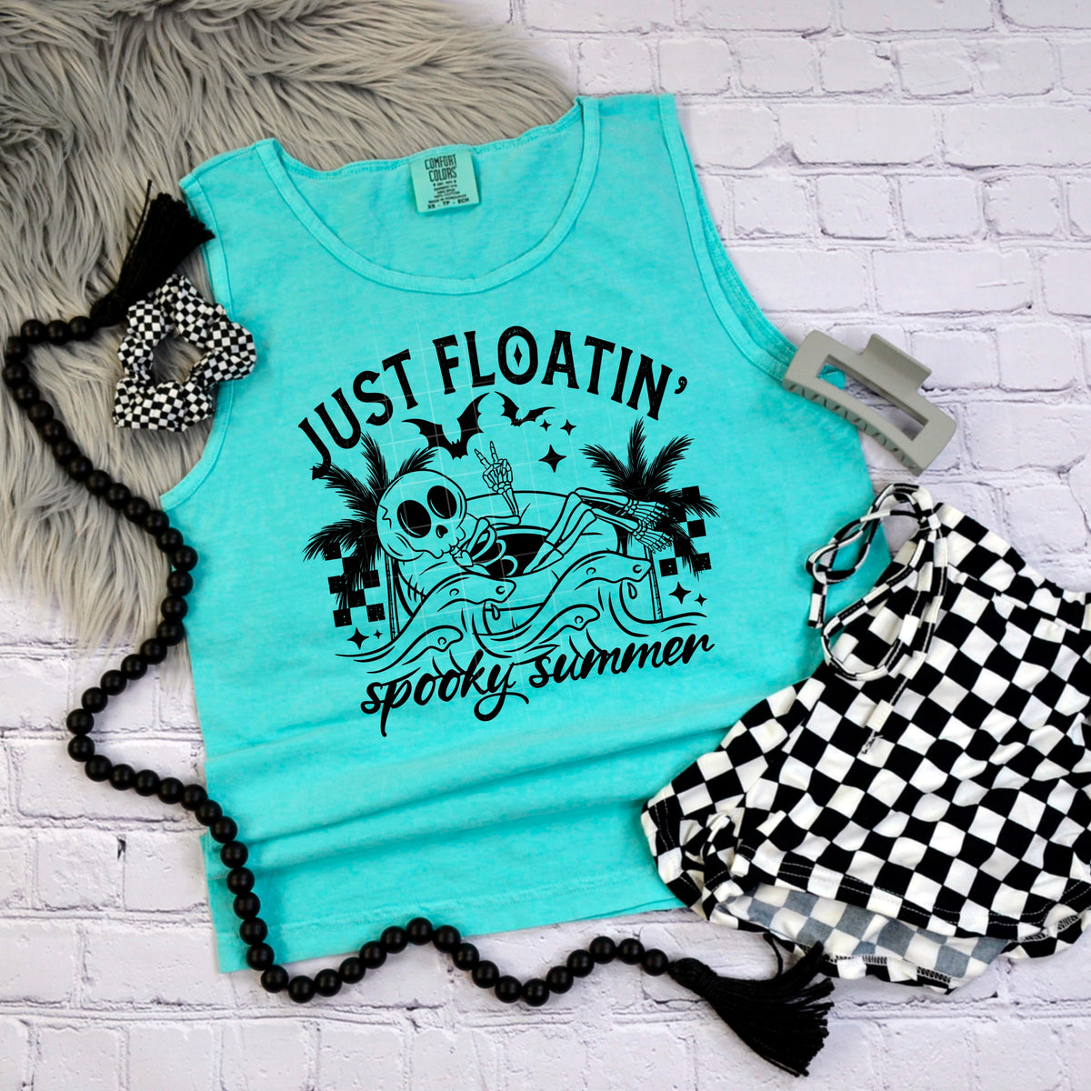 Just floatin' spooky summer (CSC) 106989 DTF transfer