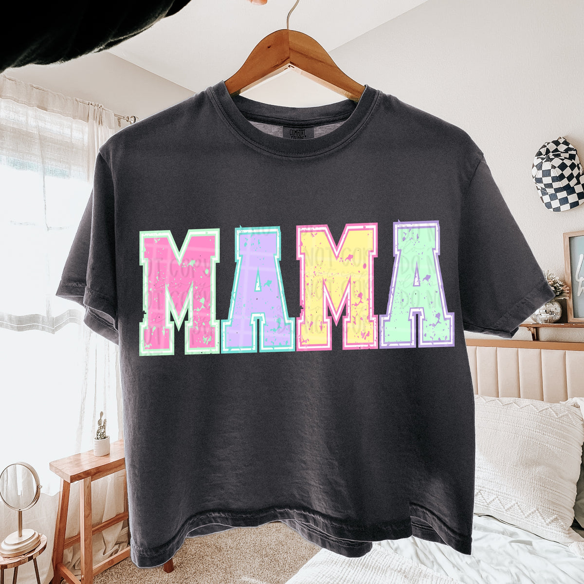 Mama colorful varsity (Virgo) DTF Transfer