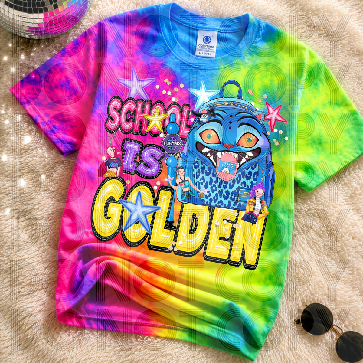 School is golden (Renewed) DTF Transfer