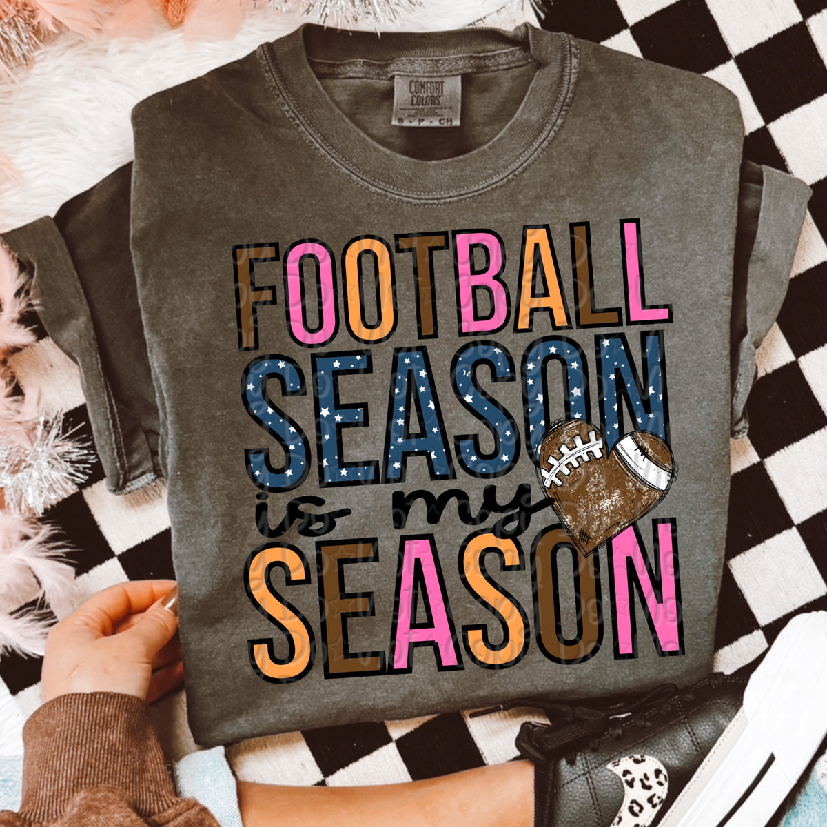 Football season is my season heart (Virgo) 109231 DTF transfer