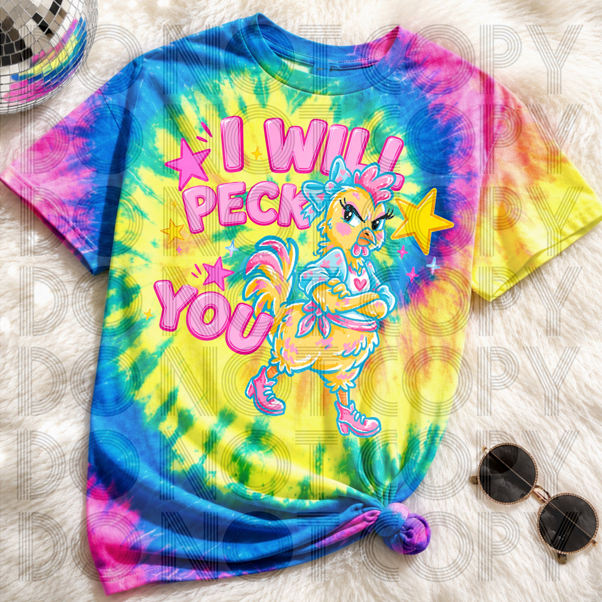 I will peck you (Renewed) DTF Transfer