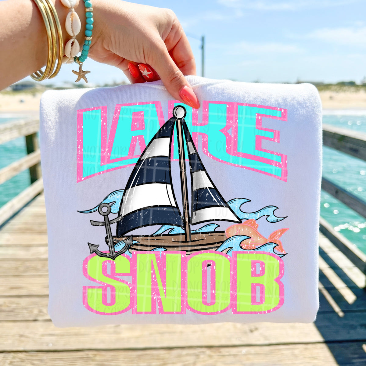 Lake snob (Virgo) DTF Transfer
