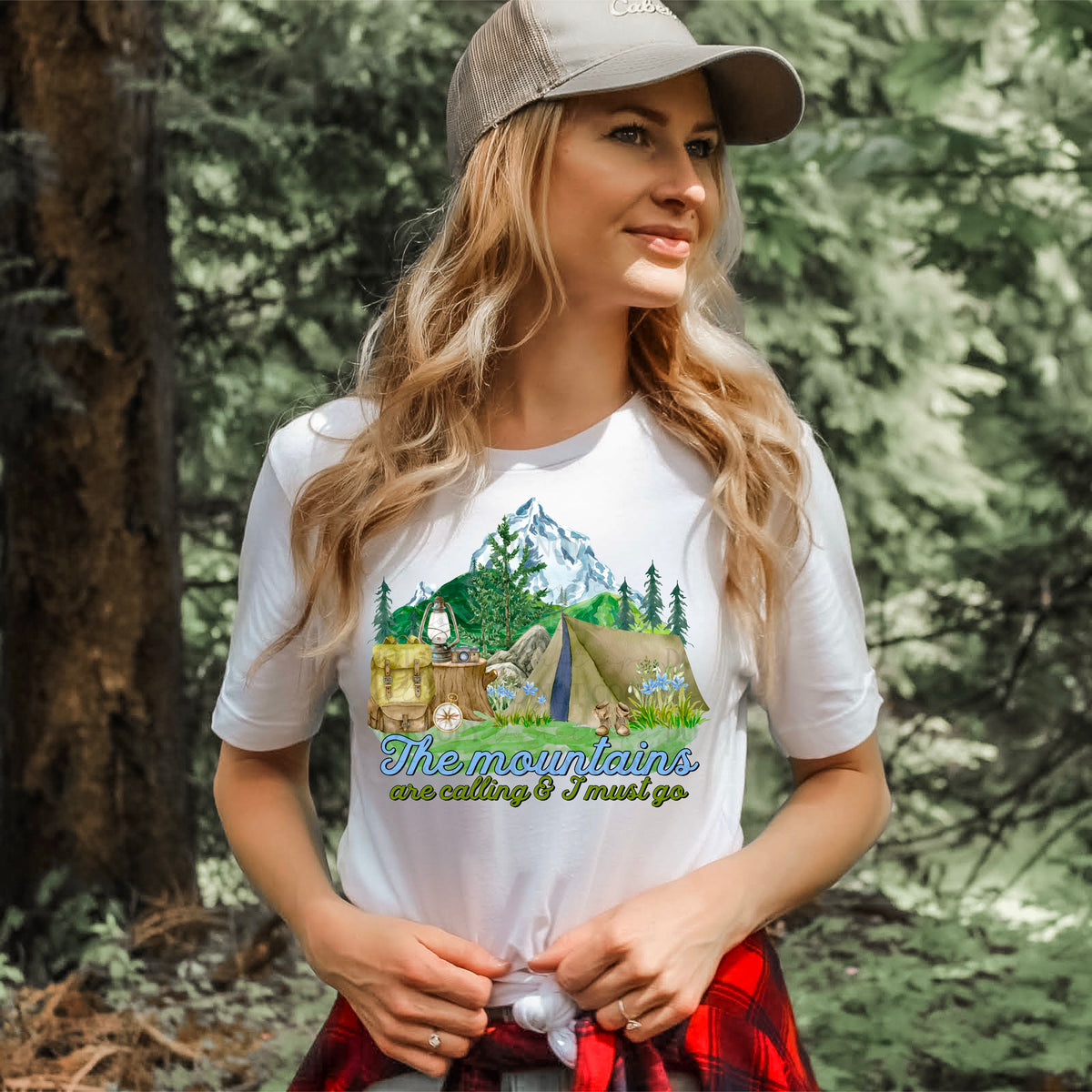 The mountains are calling and I must go (ABD) DTF transfer