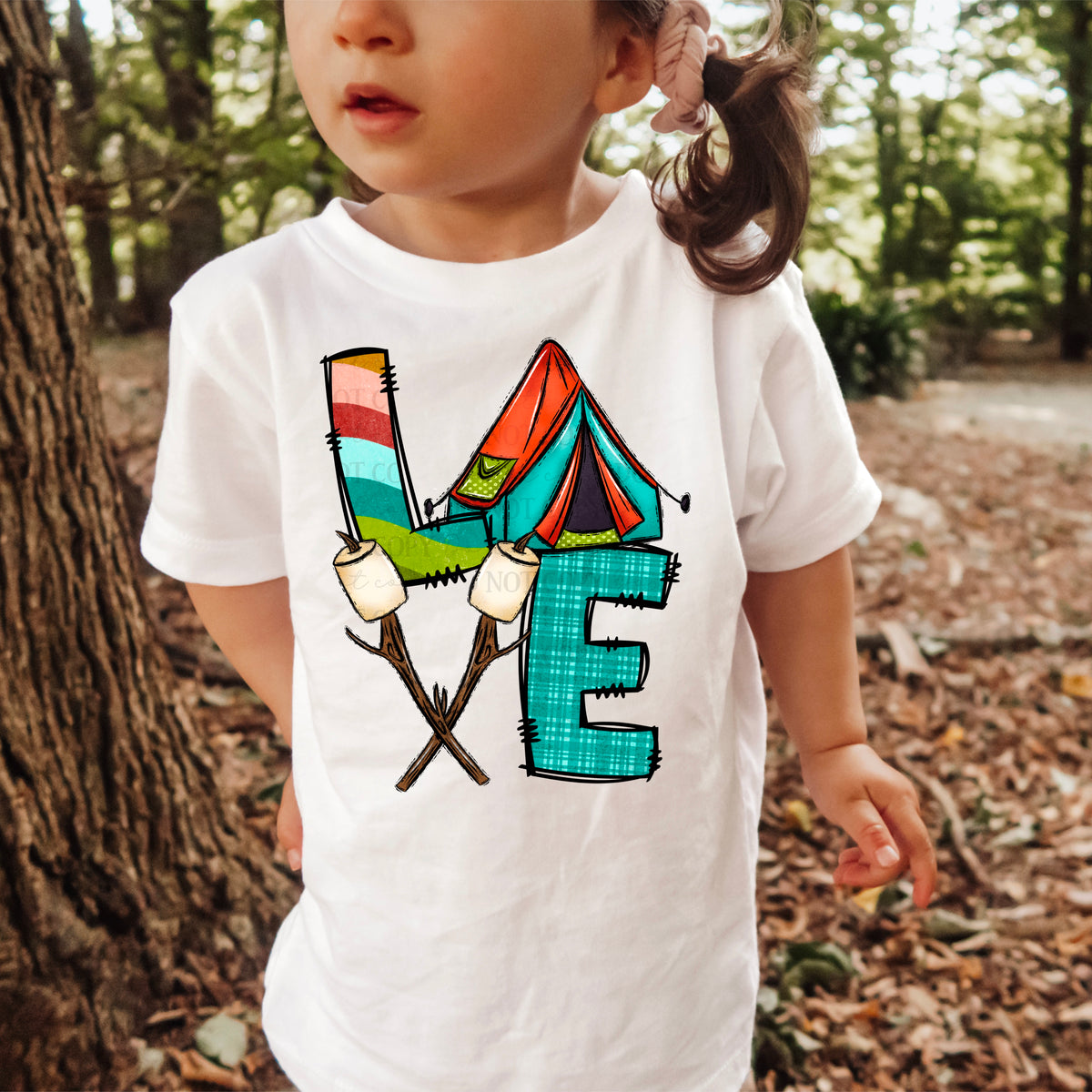 LOVE Camping (ABD) DTF transfer