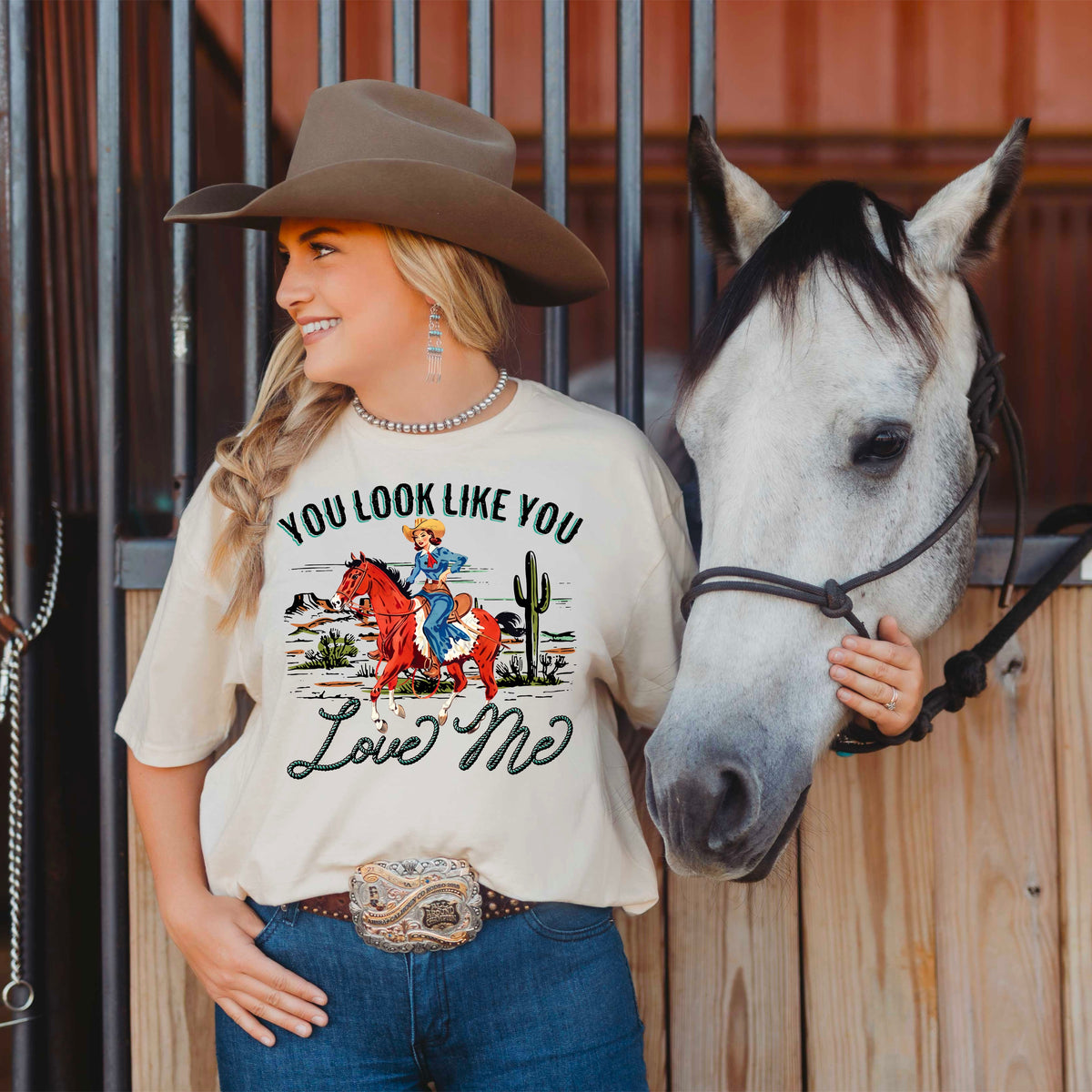 You look like you love me COLOR (ABD) DTF transfer