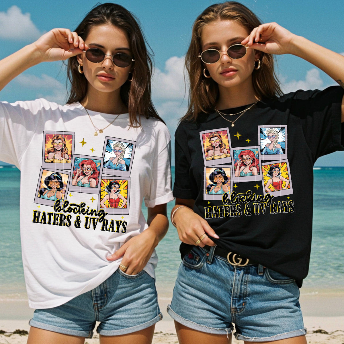 Blocking haters & UV waves (DD) DTF Transfer