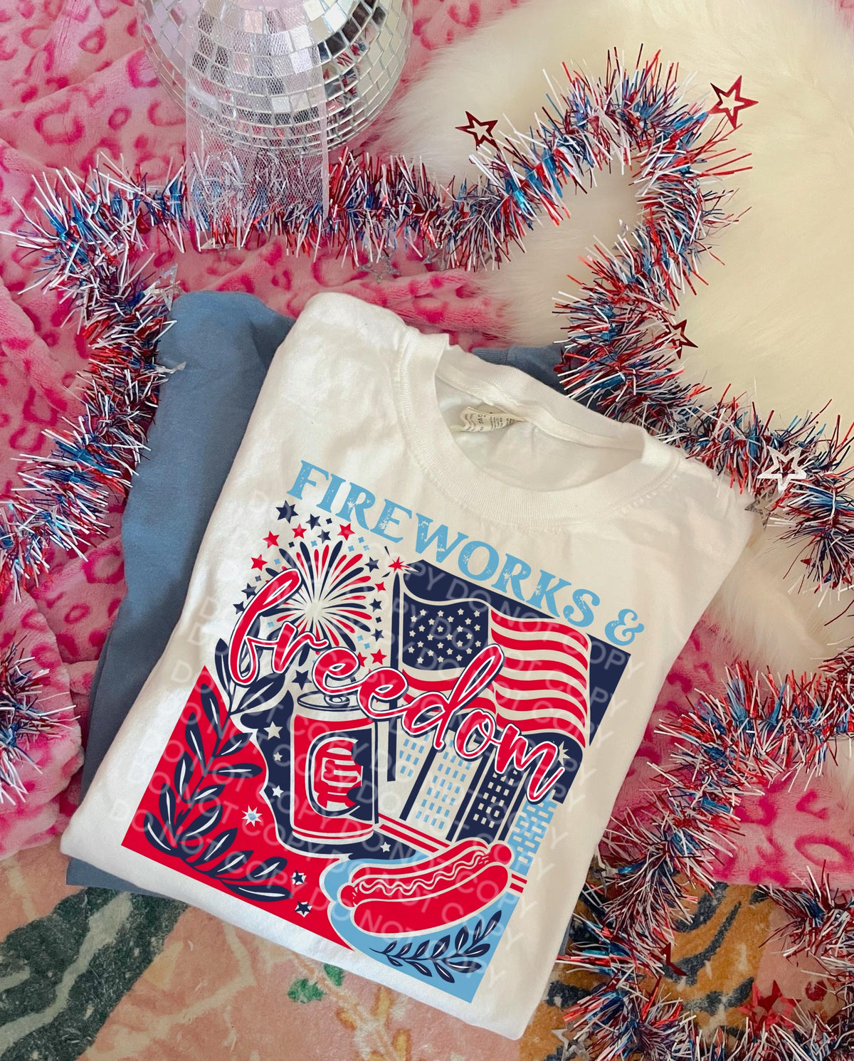 Fireworks & Freedom (SCG) 102087 DTF transfer