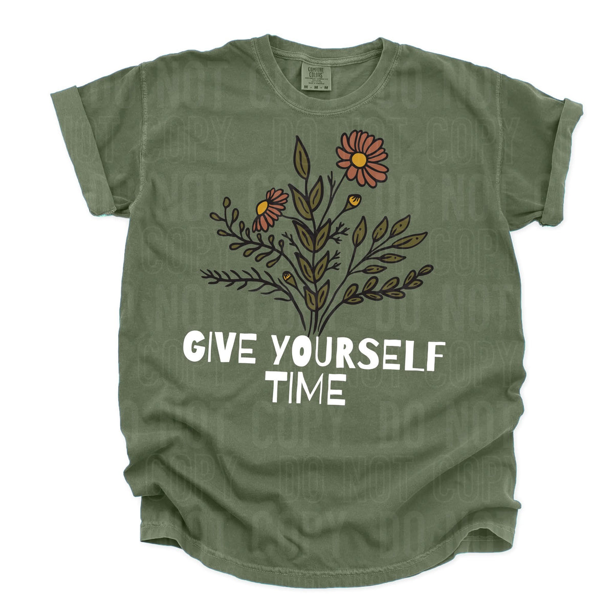 Give Yourself Time (White) (SBB) 78247 DTF Transfer