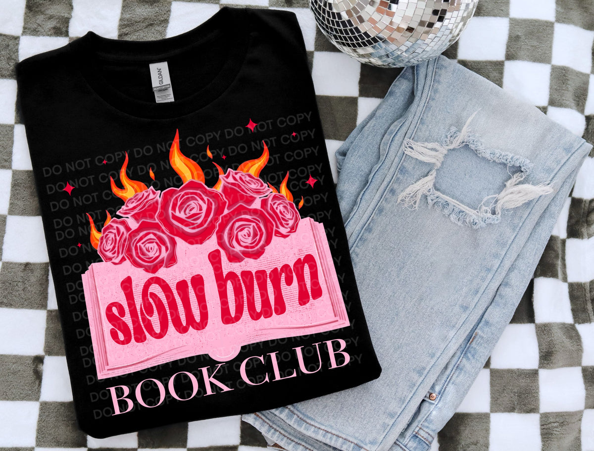 Slow burn book club (SCG) 102099 DTF transfer