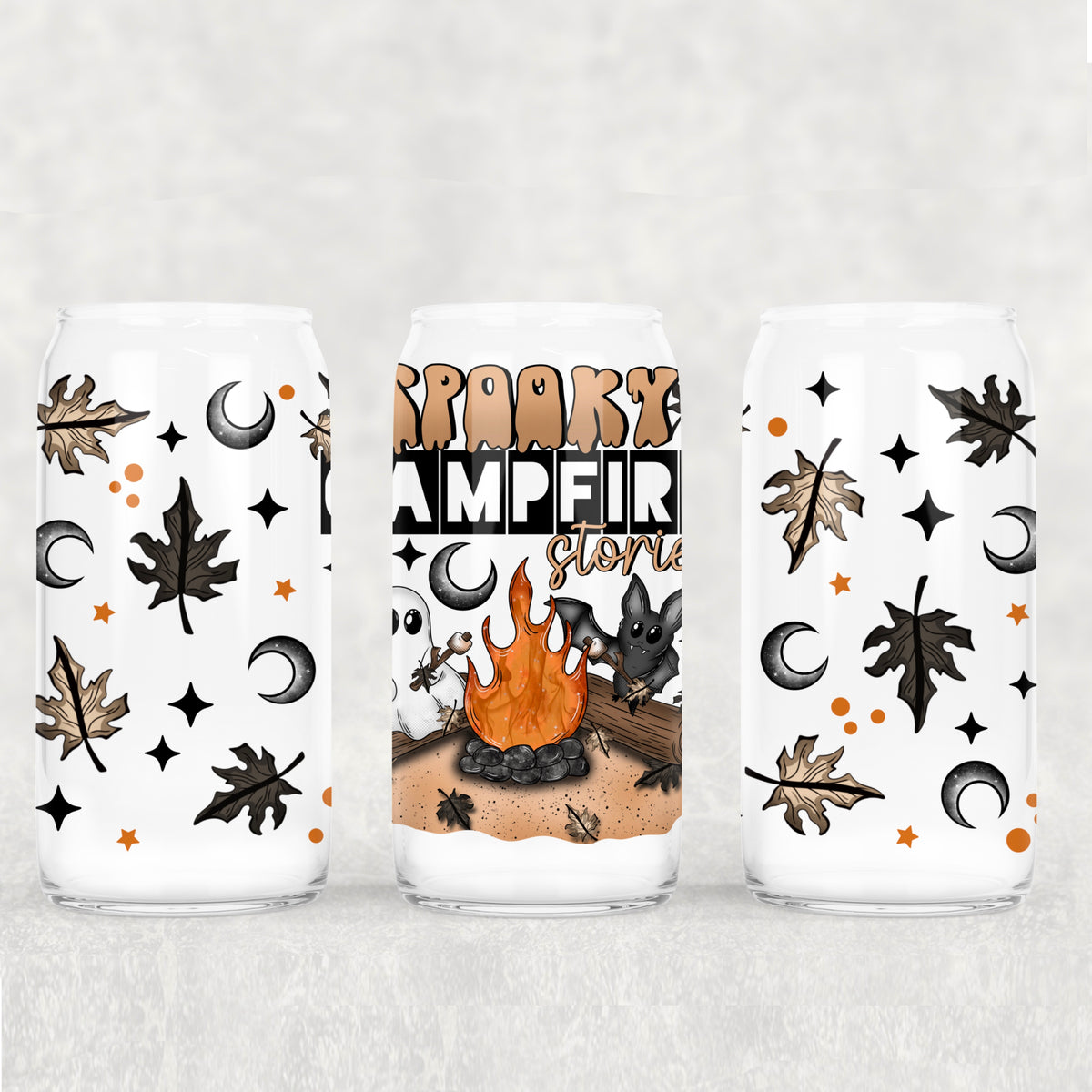 2090 spooky campfires (CSC) UV DTF WRAP
