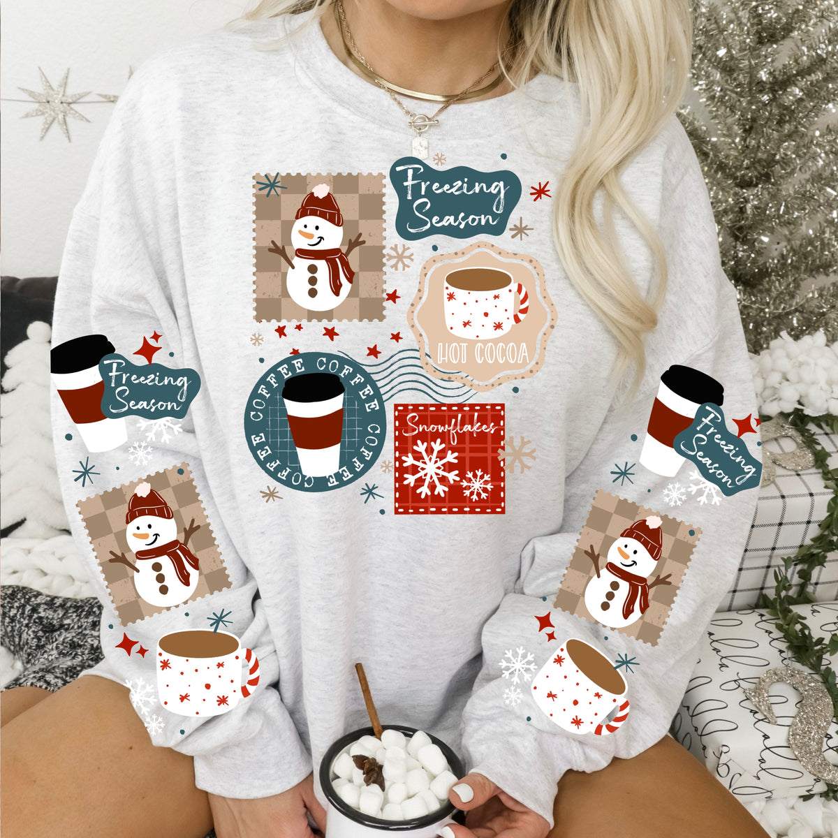 Winter frames (front only) (csc) DTF Transfer
