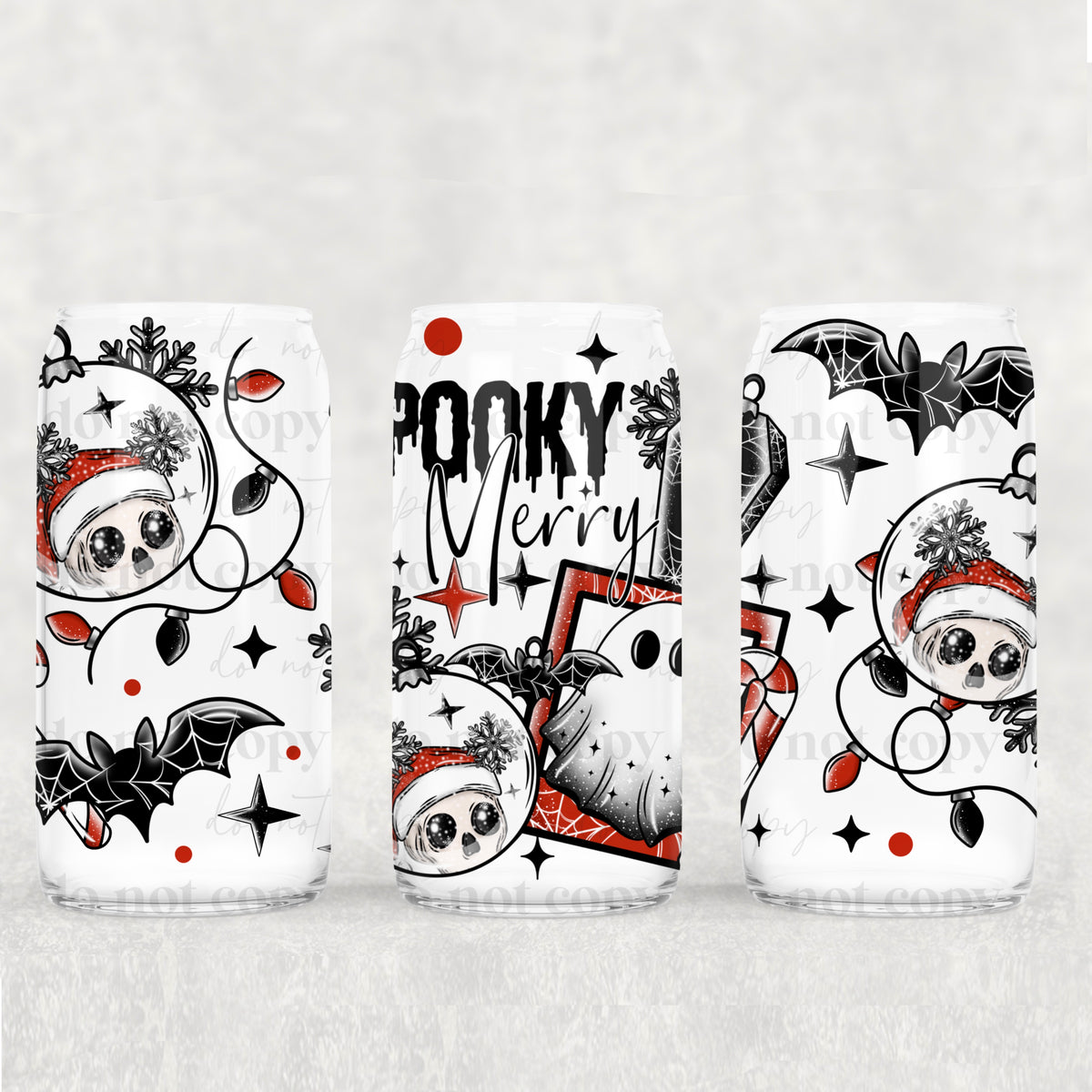 2105 spooky and merry (CSC) UV DTF WRAP