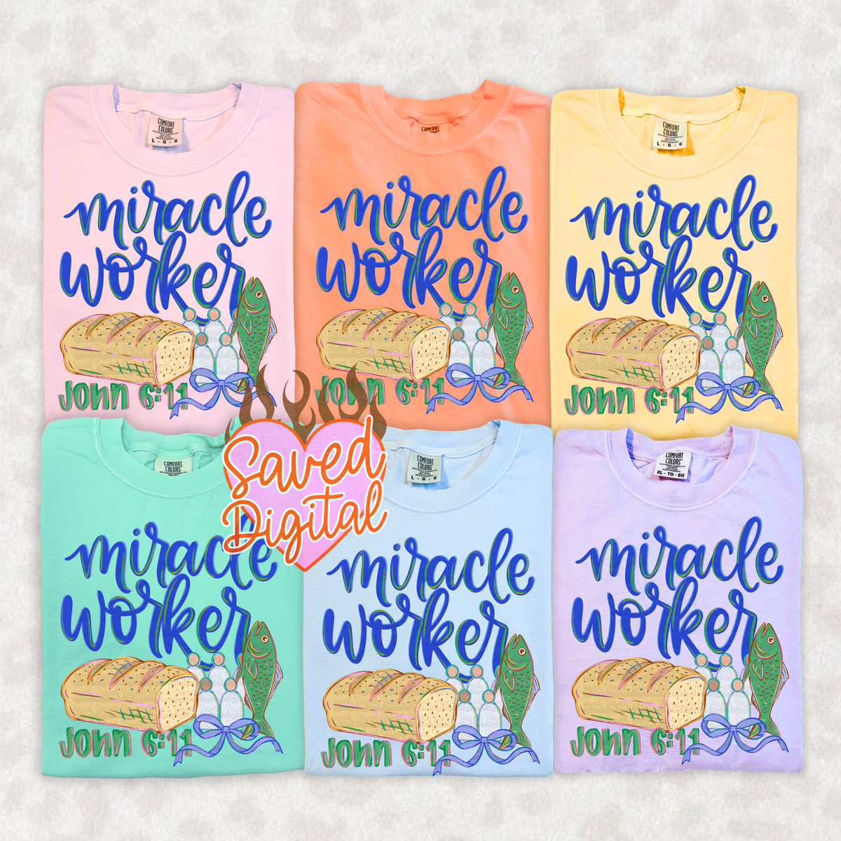Miracle worker bread (Saved) DTF Transfer