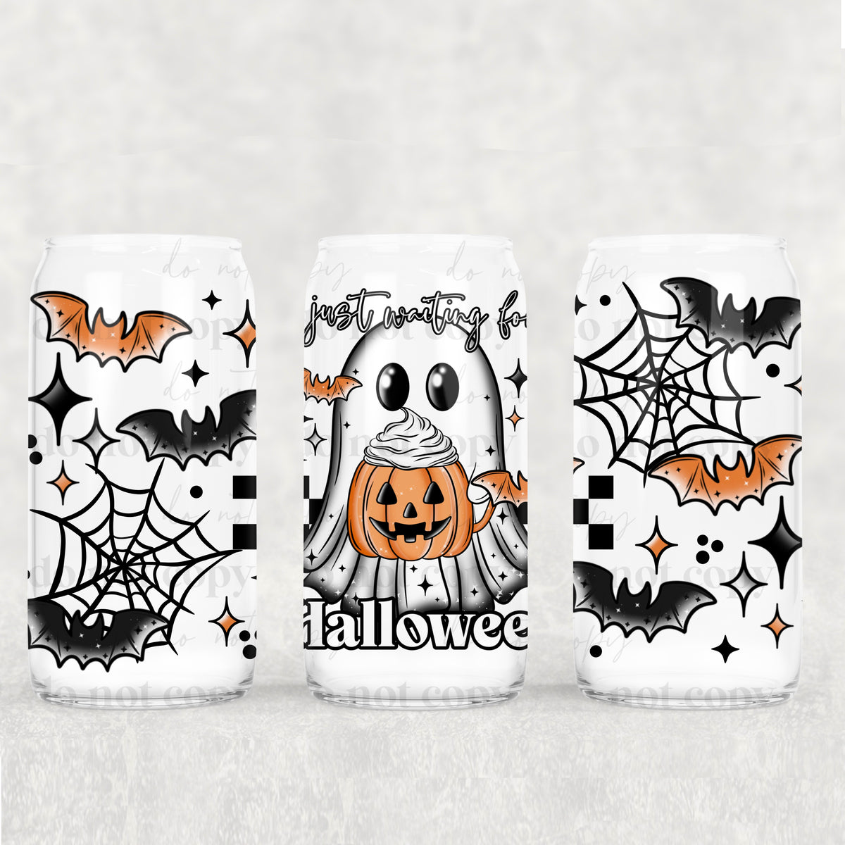 just waiting for halloween 2209 (CSC) UV DTF WRAP
