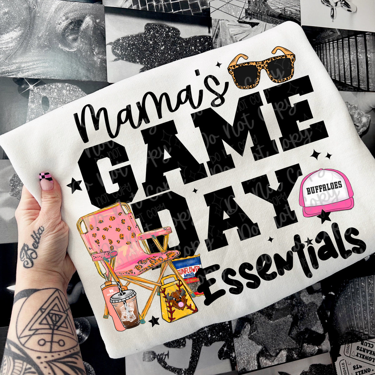 Mama's Game Day Essentials Buffaloes (VIRGO) DTF transfer