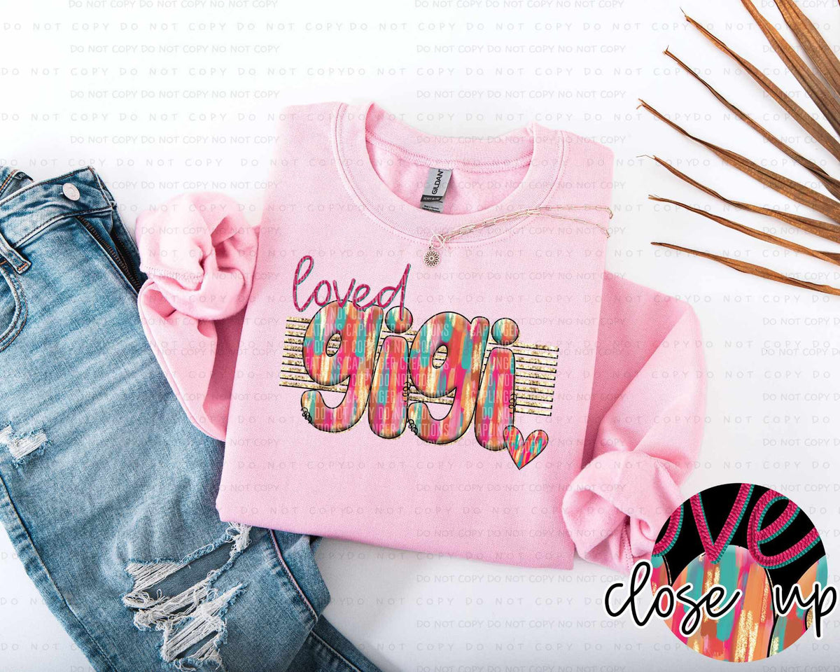 Loved gigi 78421 DTF Transfer