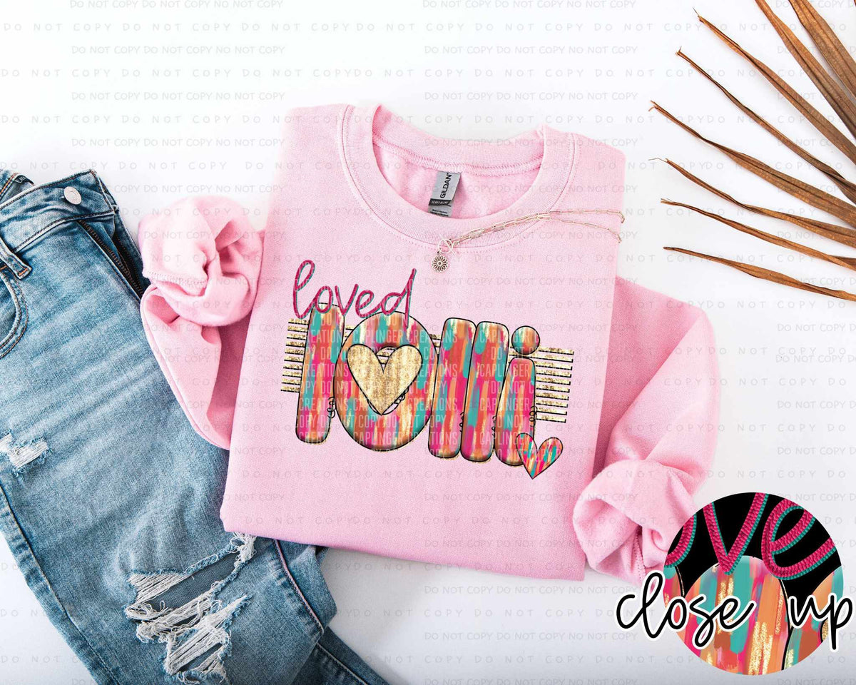 Loved Lolli 78422 DTF Transfer