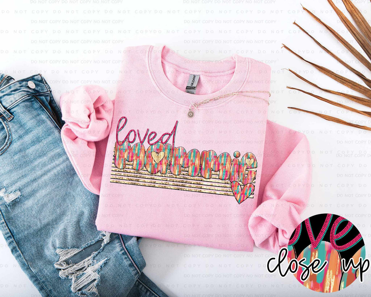 Loved Mammie 78430 DTF Transfer