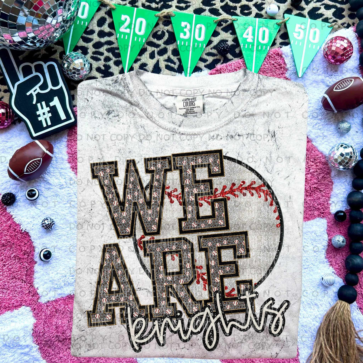We Are Knights 78459 DTF Transfer