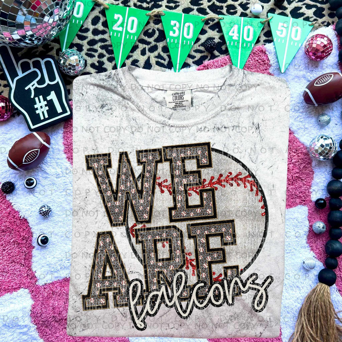 We Are Falcons 78465 DTF Transfer